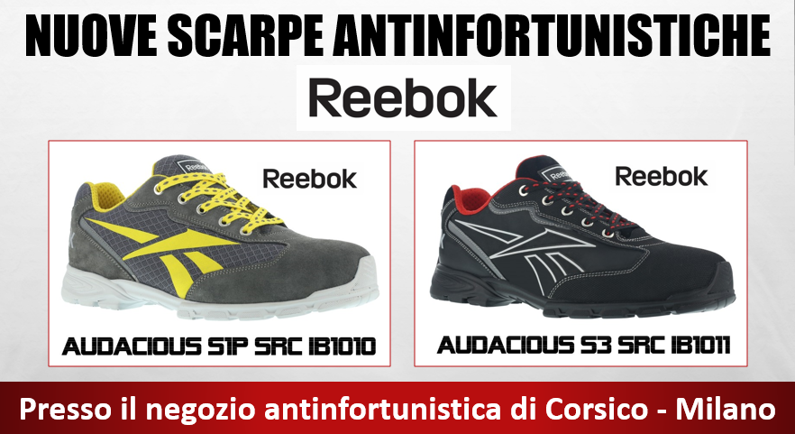 Scarpe antinfortunistiche Reebok a Milano