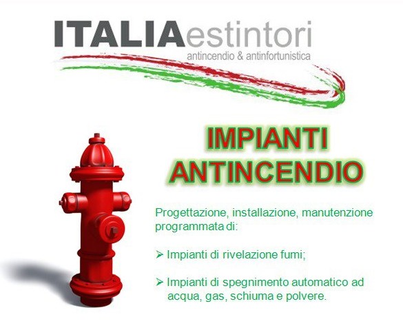 Impianti antincendio a Milano - Progettazione, installazione e manutenzione